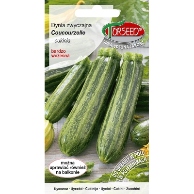 Dynia Coucourzelle Cukinia Nasiona Plenna